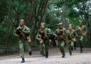 Ejercicio MIlitares en Cuba