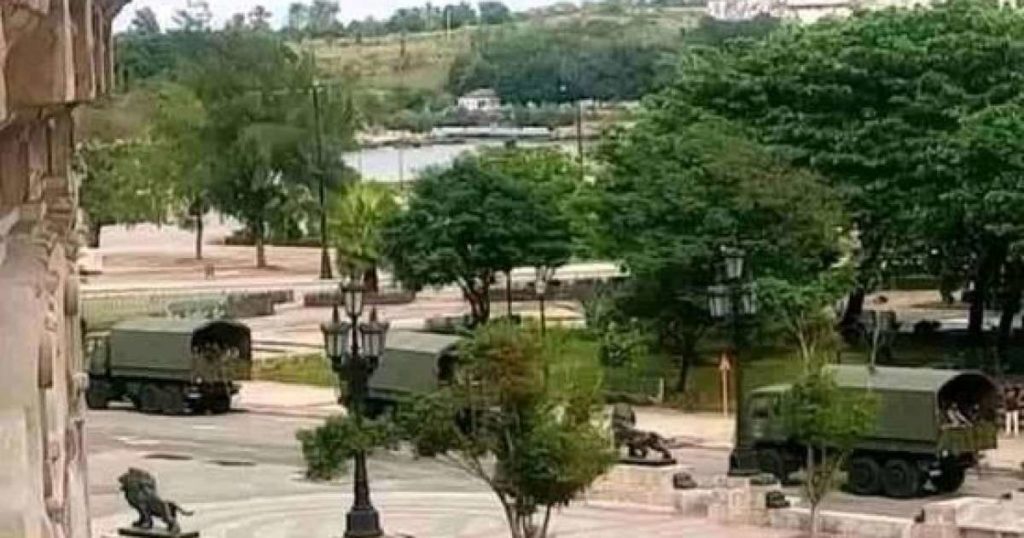 Régimen militariza ciudades de Cuba para impedir marchas del 15N.