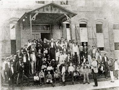 José Martí en visita a Cayo Hueso. 