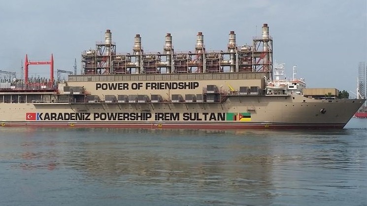 El barco de generación eléctrica, Irem Sultan, que se dirige a La Habana. MARINETRAFFIC